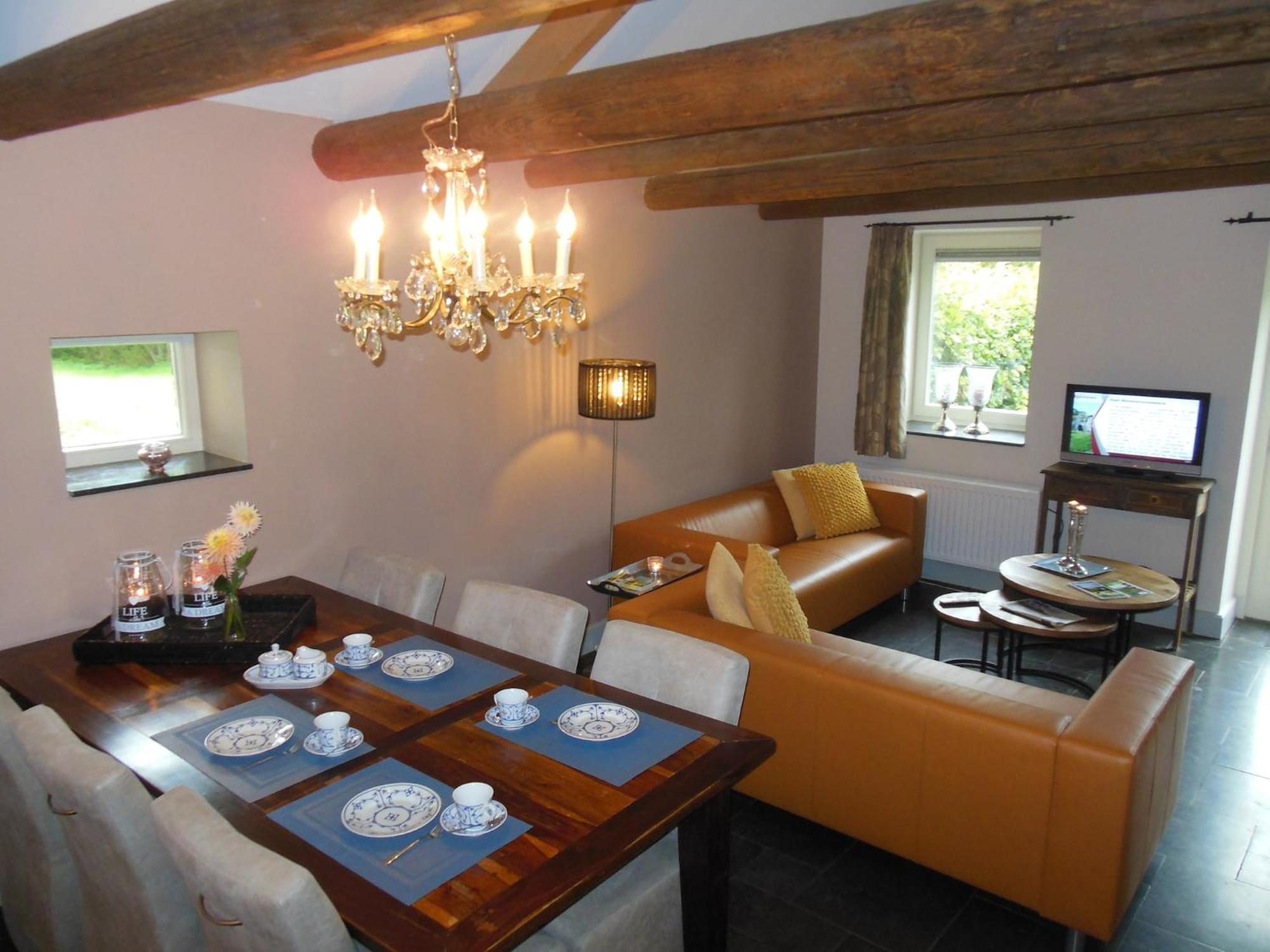 Stunning Holiday Home Near Forest In Slenaken Bagian luar foto